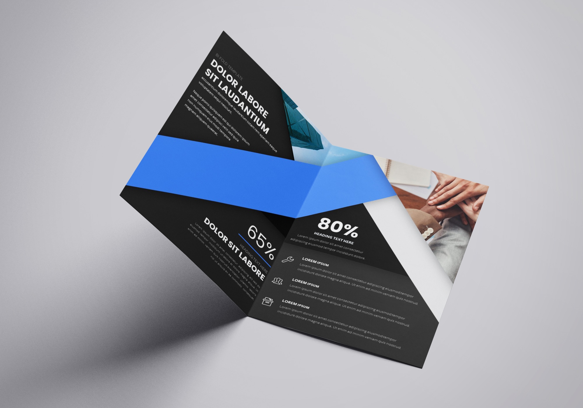 Free Bi Fold Brochure Templates Google Slides PowerPoint