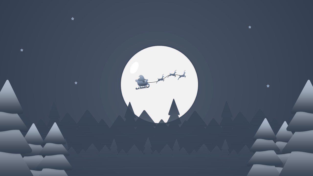 Free Google Slides Christmas Background PowerPoint Template