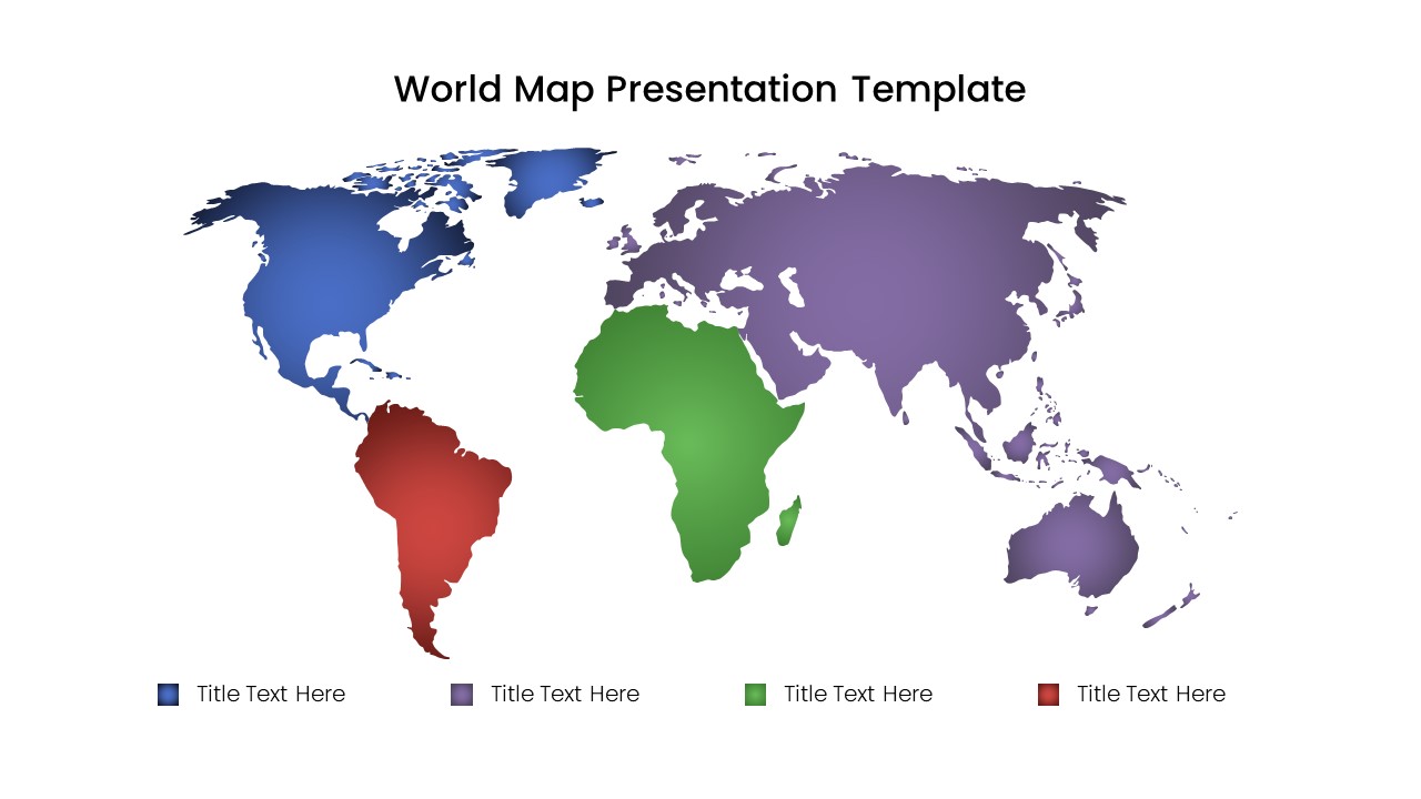 world map template for powerpoint