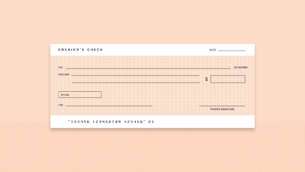 Free Blank Cheque Template PowerPoint Google Slides