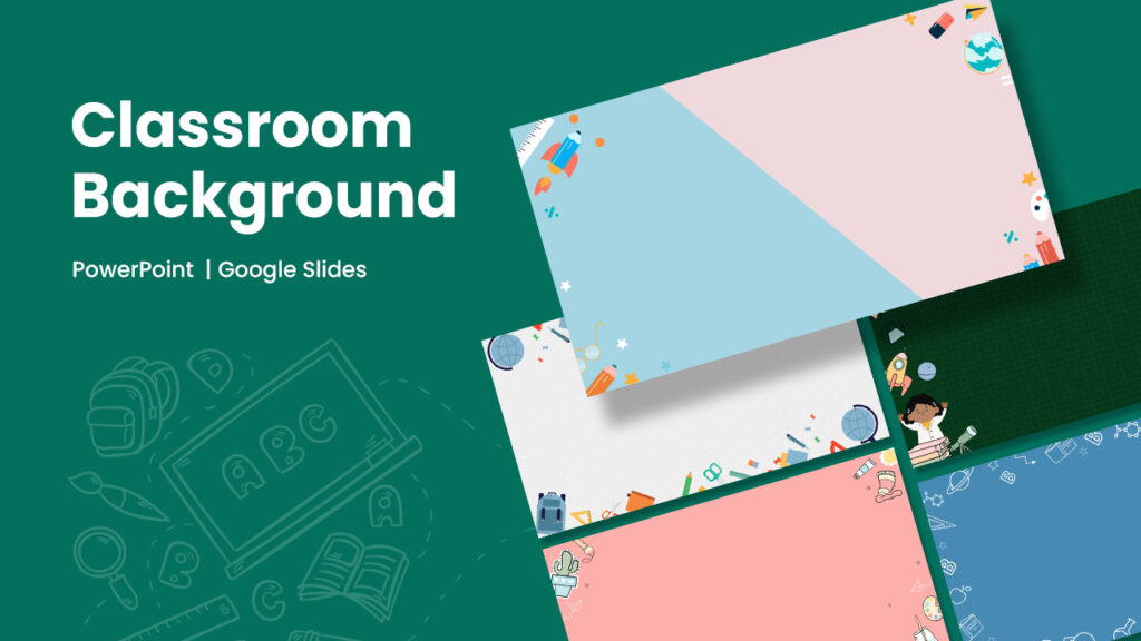 Classroom background templates 