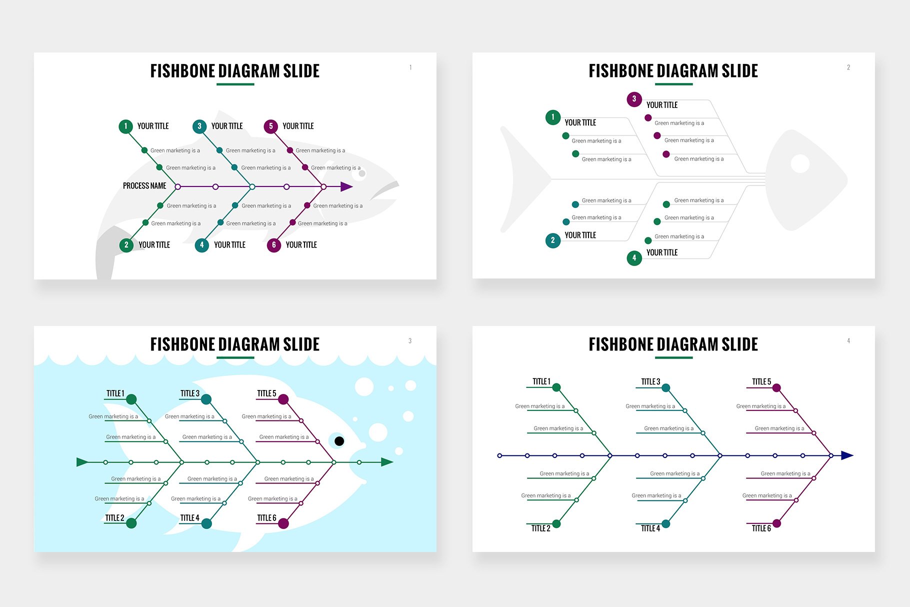 Top Free Fishbone Diagram PowerPoint Templates to Download