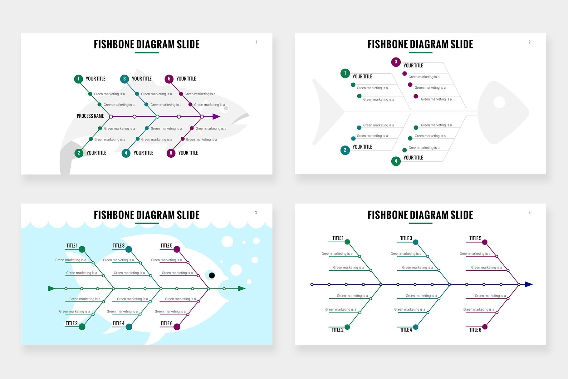 Free Fishbone Diagram Templates And Fishbone Diagram Making Tutorial