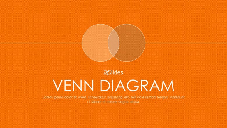 Plantilla de PowerPoint - diagrama de Venn