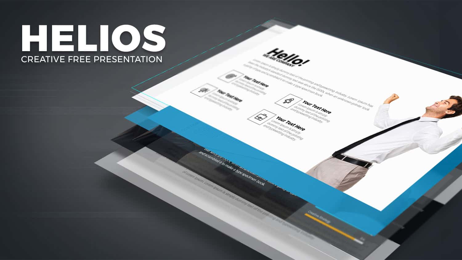 HELIOS free team building PowerPoint templates