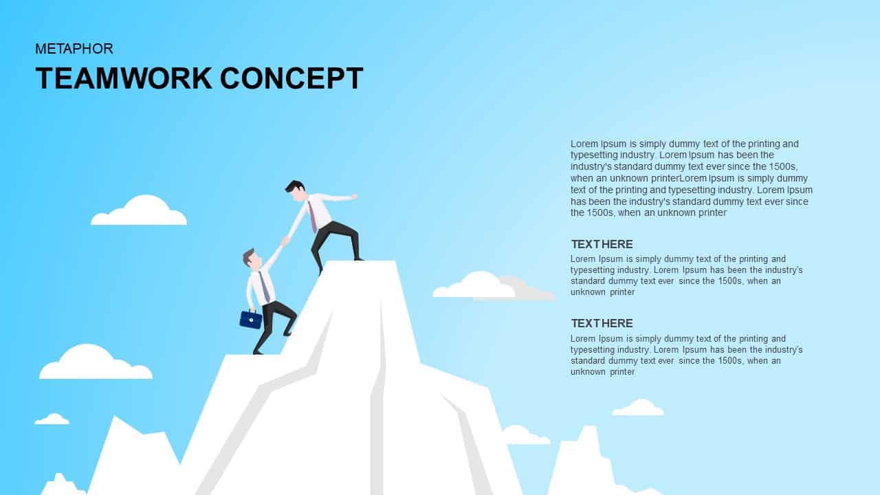 Powerpoint Template Free Download Teamwork