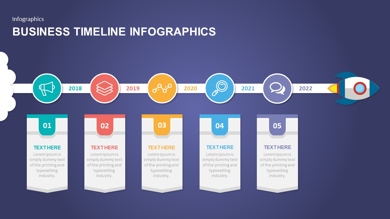 timeline infographics