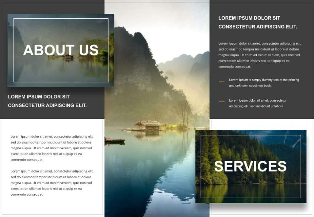 free travel brochure powerpoint templates