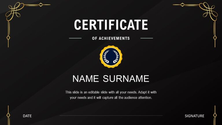 Free Google Slides Certificate Templates (Worth Checking Out)