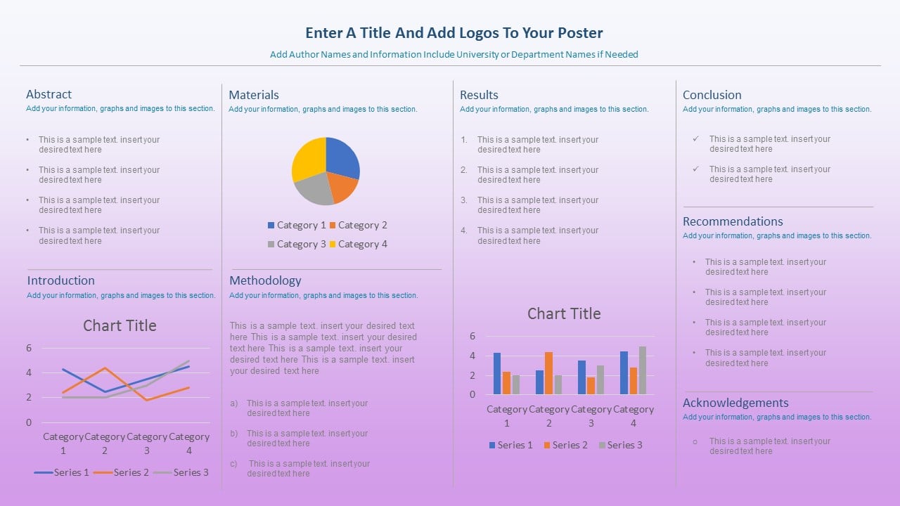 Free Research Poster Templates for PowerPoint & Google Slides