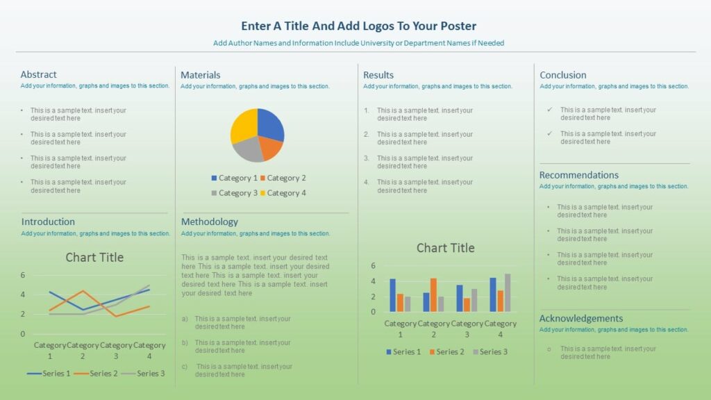 free research poster template