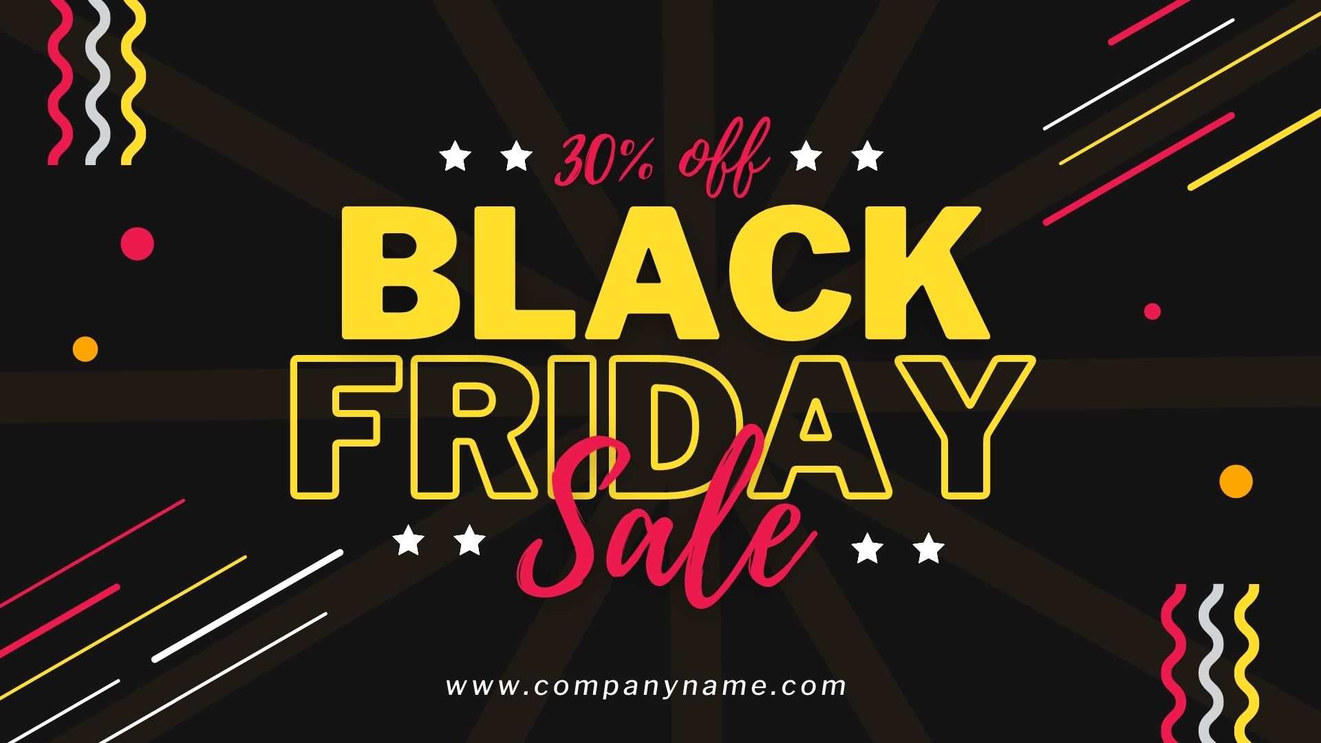 Free Canva Black Friday Sale Template