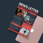 Free Business Newsletter Canva Templates