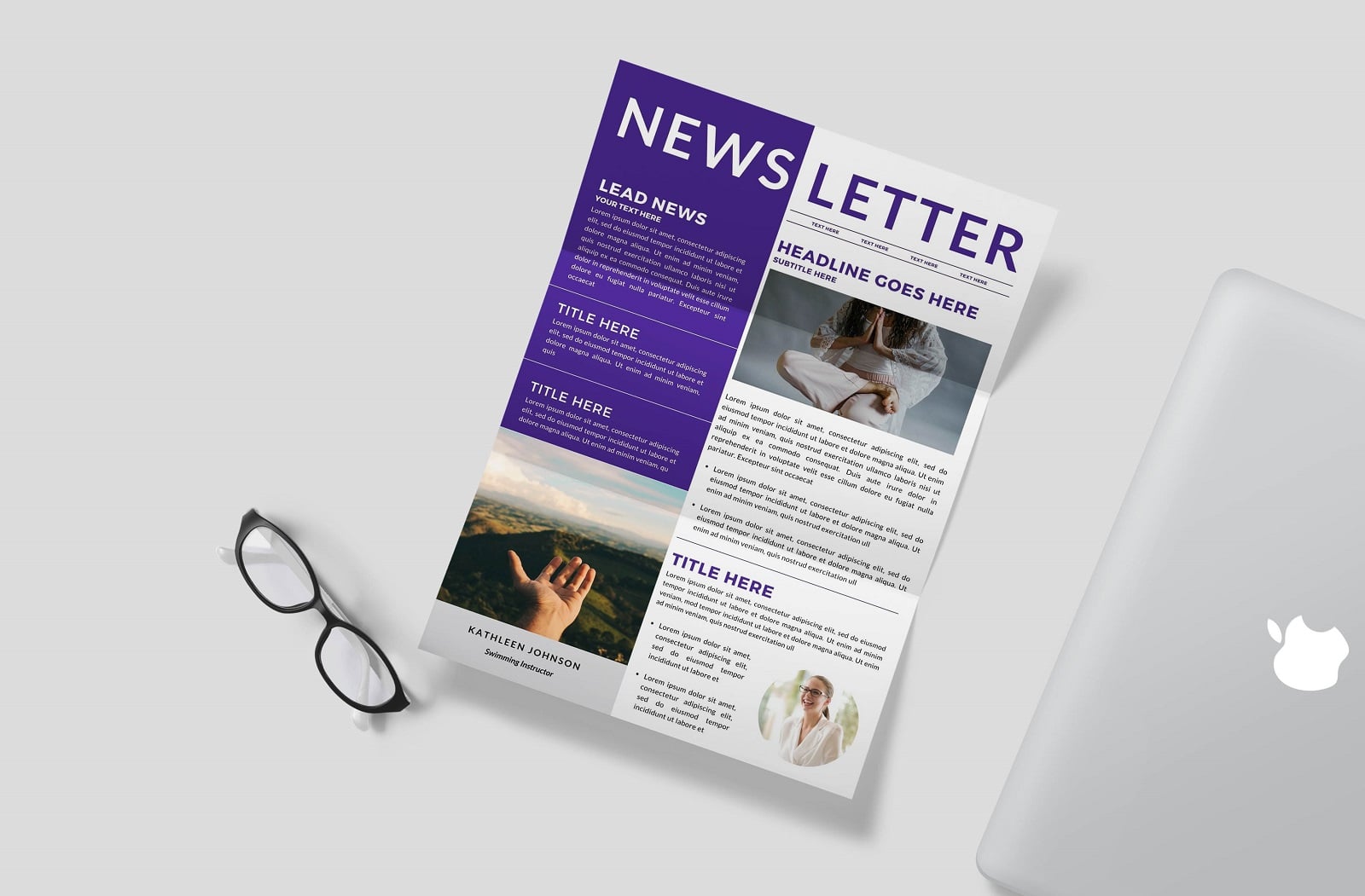 Free Canva Newsletter Design Templates