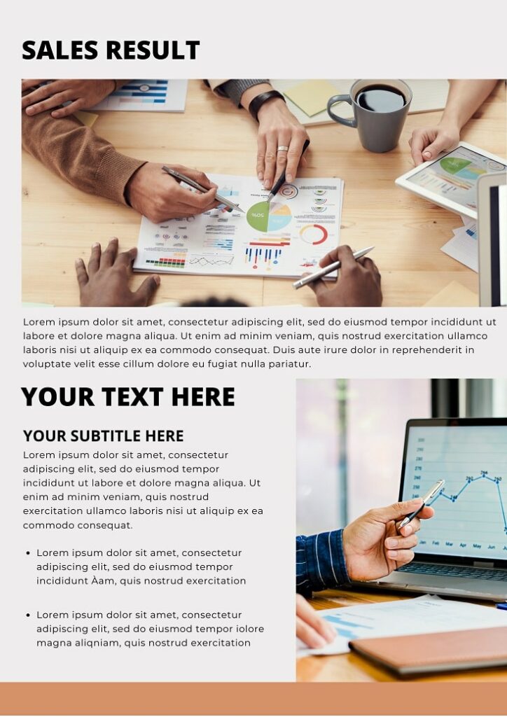 free company canva newsletter templates