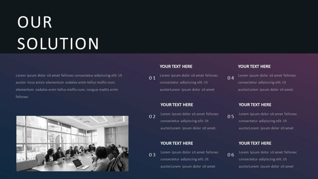 free multipurpose business pitch deck
