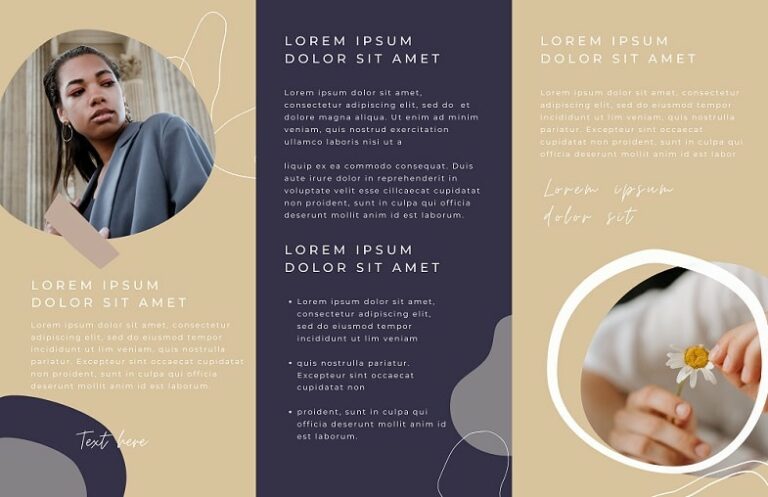 Free Printable Professional Brochure Canva Templates