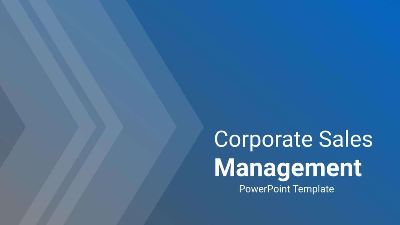 Free Corporate Sales Management Google Slides Templates