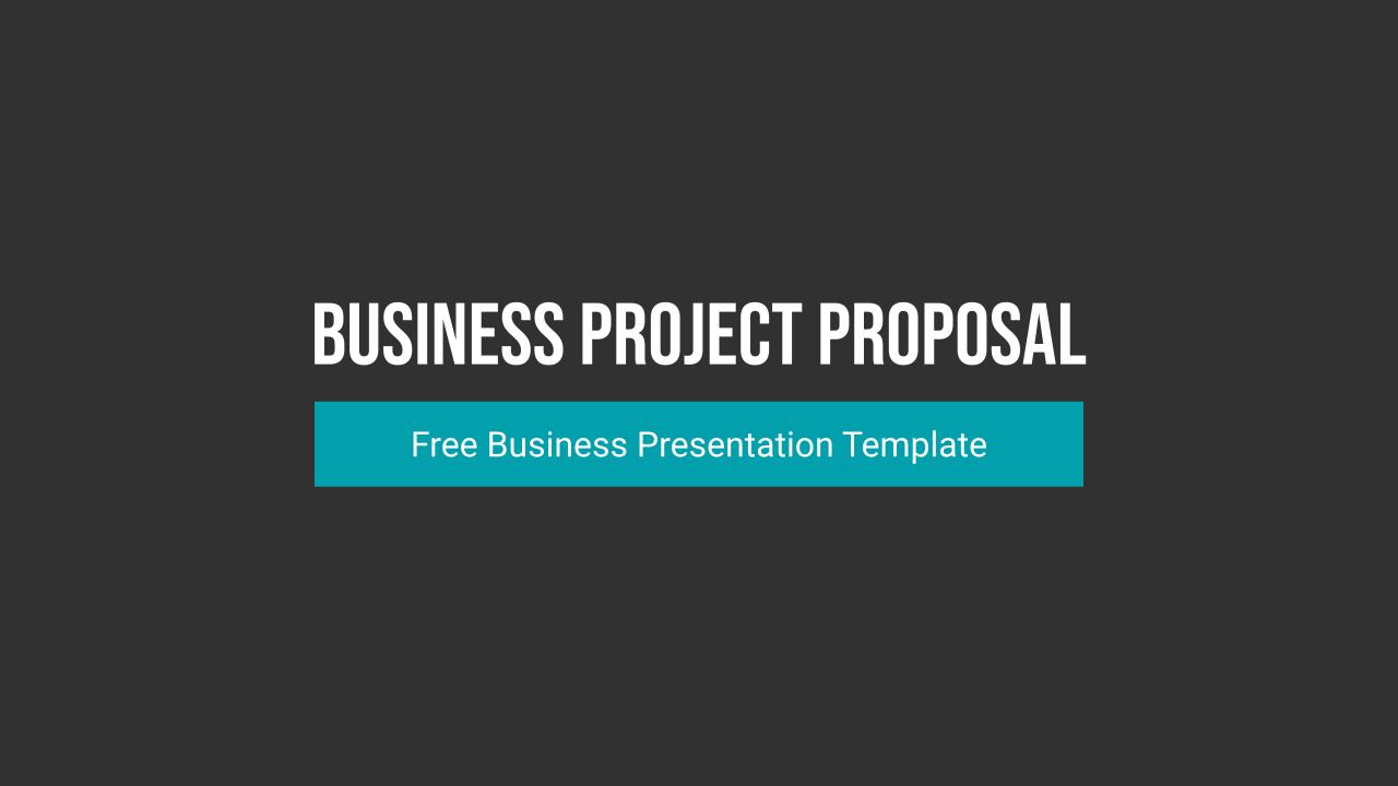 New Business Proposal Google Slides 