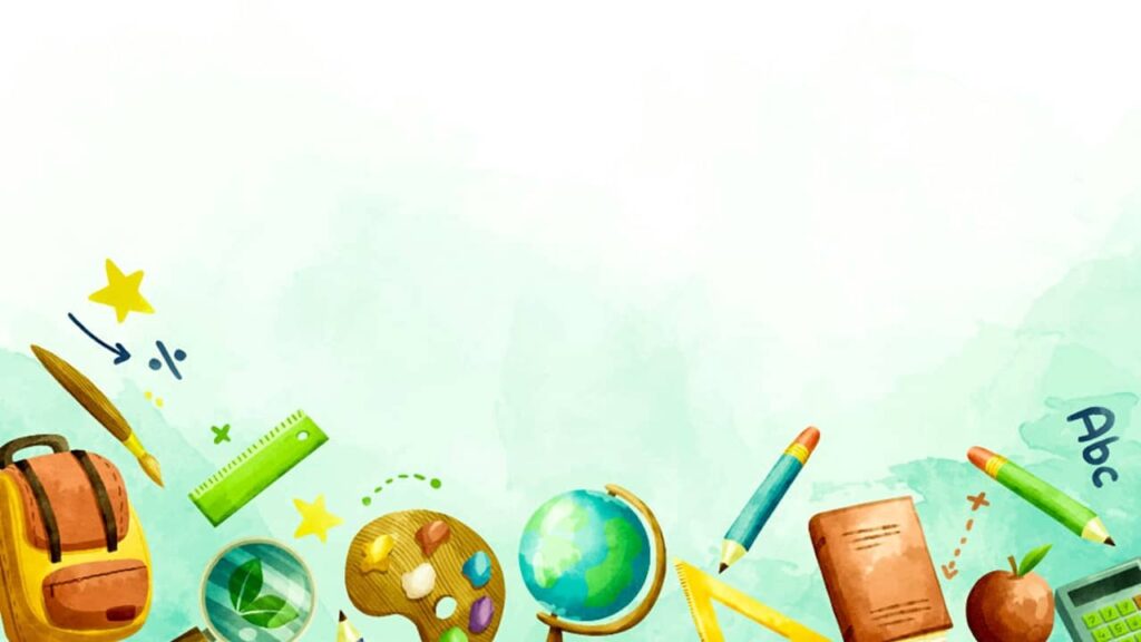 free education background design google slide