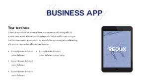 Free Animated Business App Deck Slide