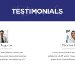 Free Animated Client Testimonial PowerPoint Slides
