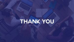 Free Animated Business Thank You Slide