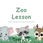Plantillas animadas gratuitas de Google Slides para animales de zoológico