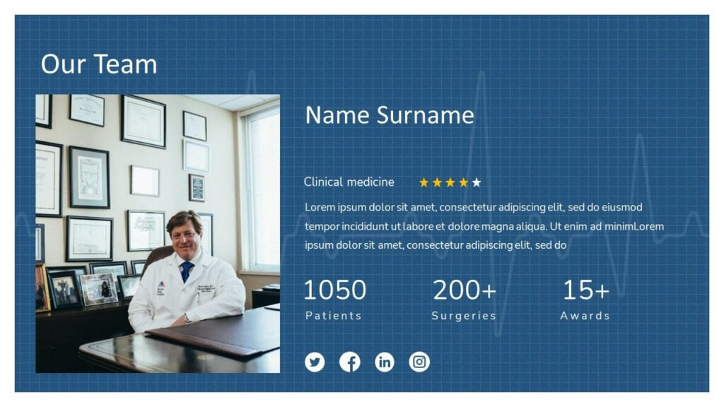 Free Medico Health Google Slides