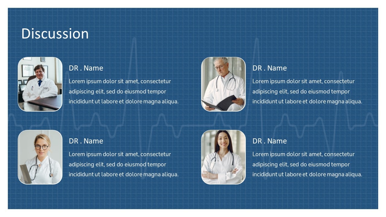 Free Google Slides Medical Organization Chart