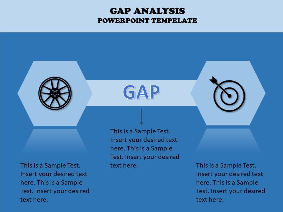 Free Performance Gap Analysis Diagram For PowerPoint