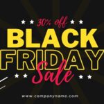 Black Friday Sales Canva Template