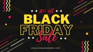 Black Friday Sales Canva Template