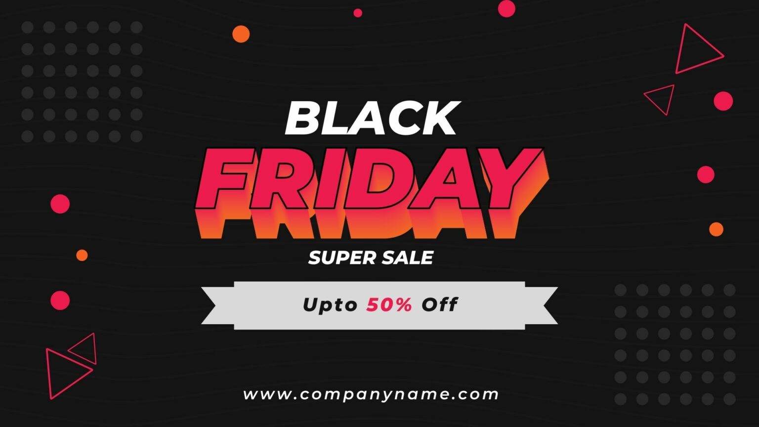 Free Canva Black Friday Sale Template