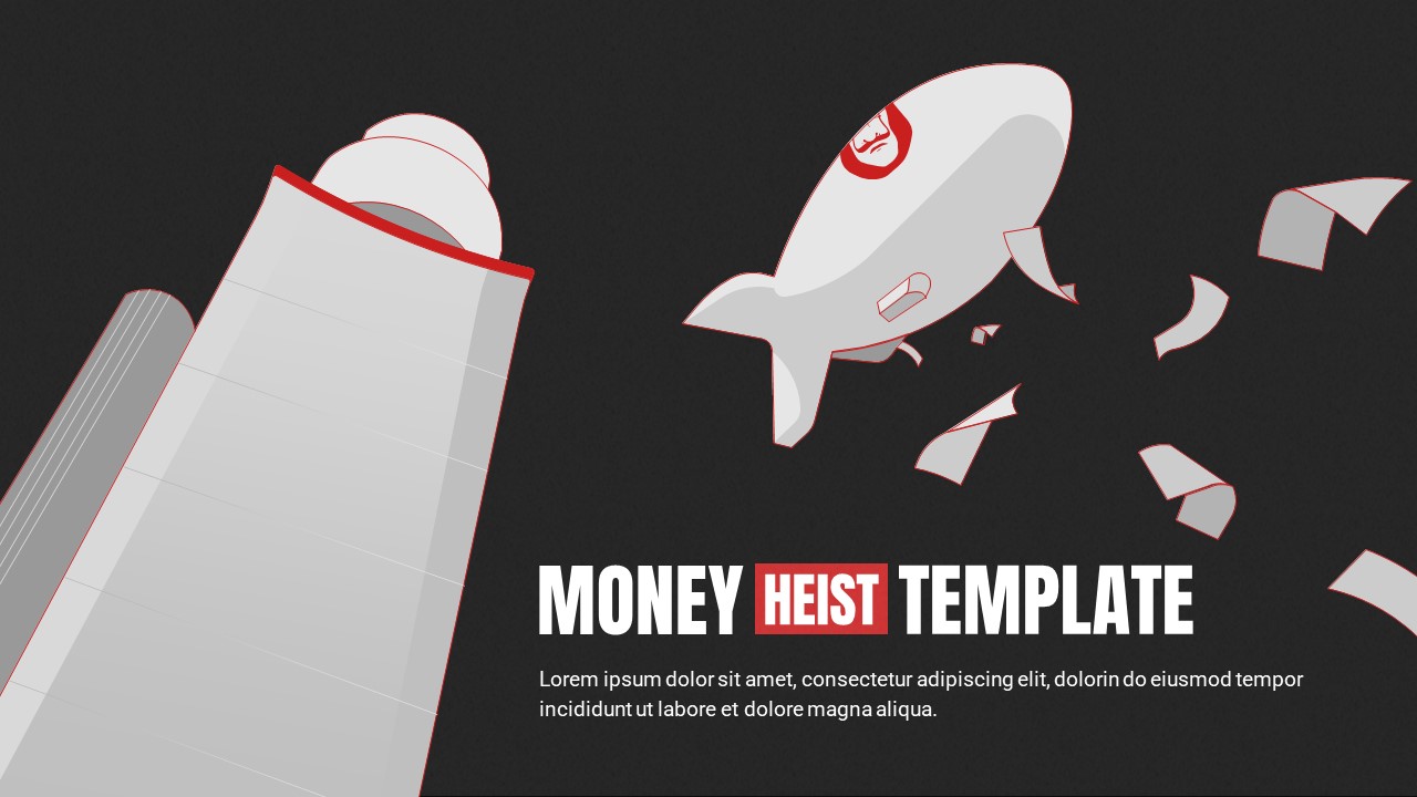 Free Money Heist Theme Google Slides
