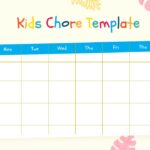 Free Chore Chart for Kids