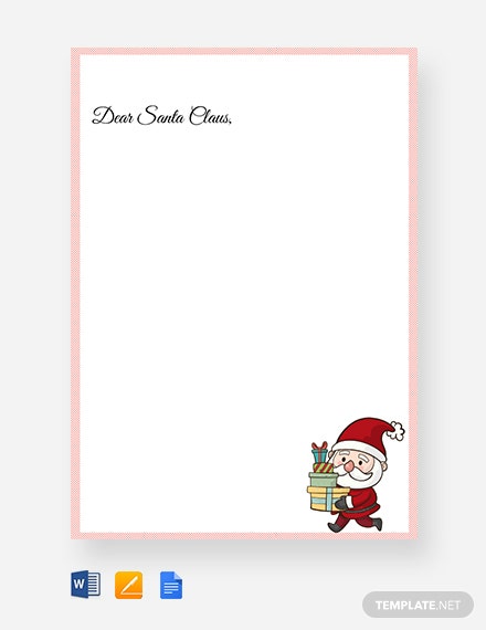 christmas letter templates