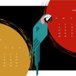 Free Google July August 2021 Calendar Template