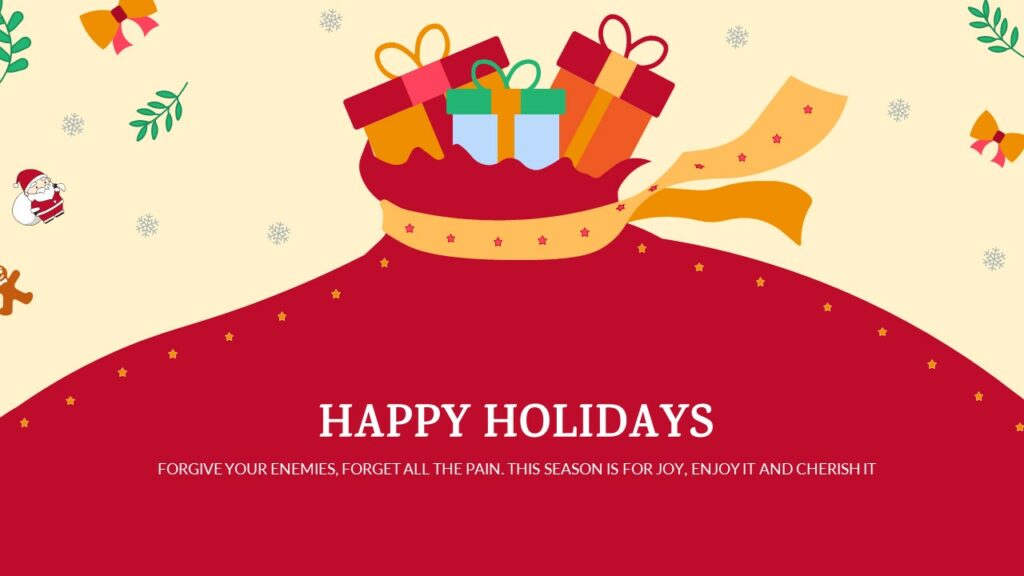Free Christmasgreetings Template