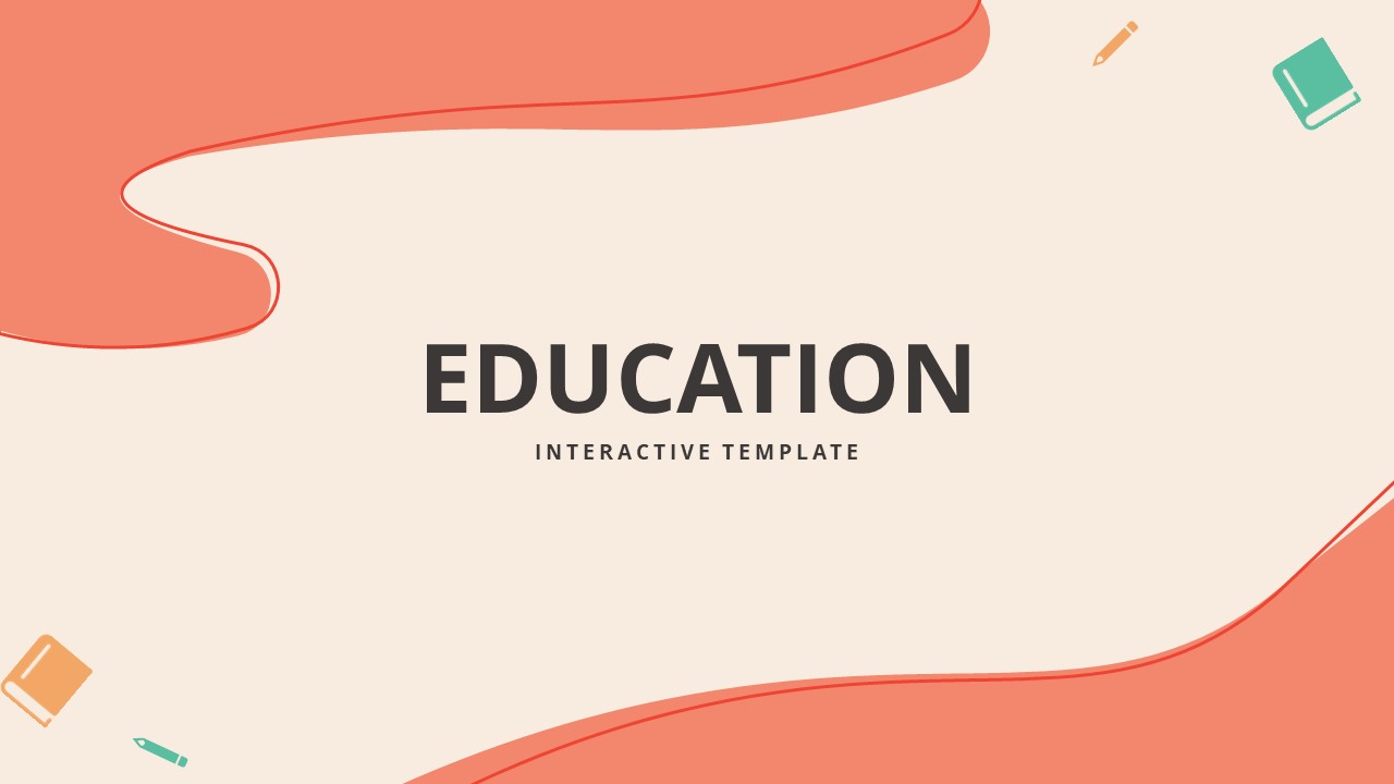 Free Google Slides Interactive Education Template