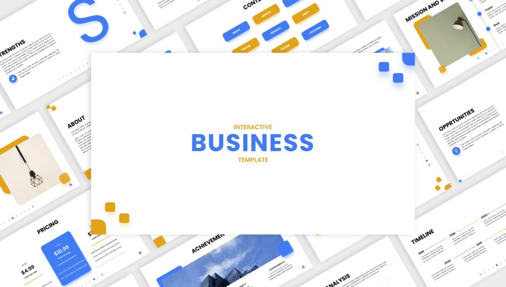 Cover image for business deck template