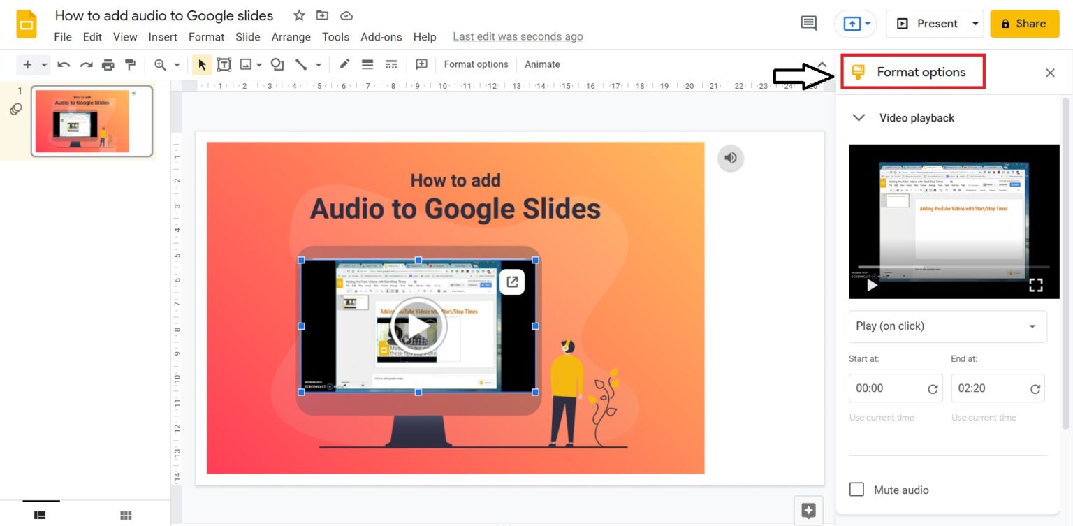 How to Add Audio to Google Slides