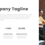 Best template to feature company tagline