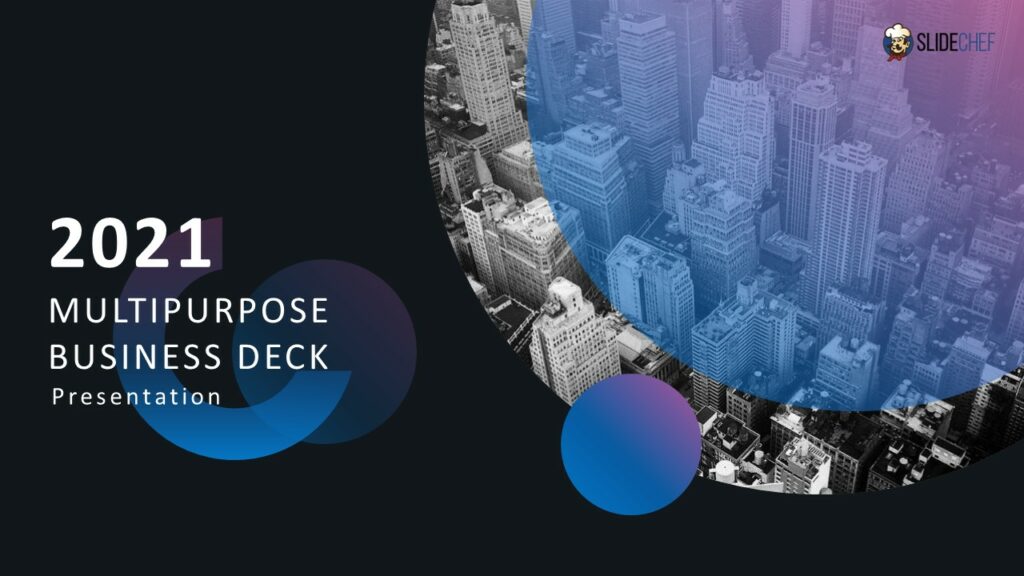 A cover image for multipurpose deck template