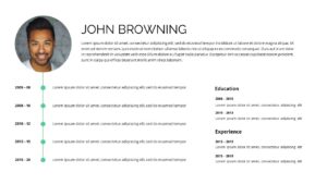 A simple and elegant introduction template to catch audience interest