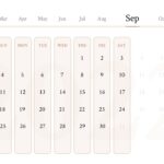 Interactive september 2022 calendar