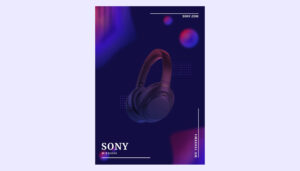 Sony Bluetooth creative poster