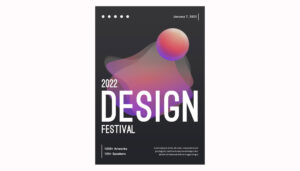 A creative design poster