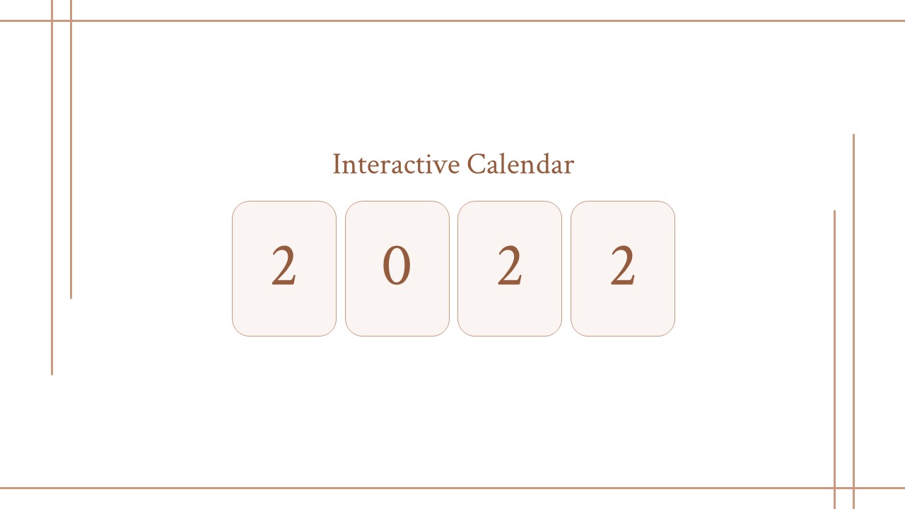 Interactive calendar 2022 featured image