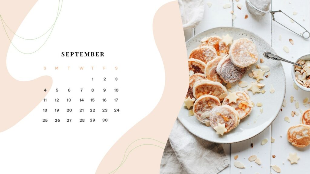 Best September 2022 calendar for restaurant